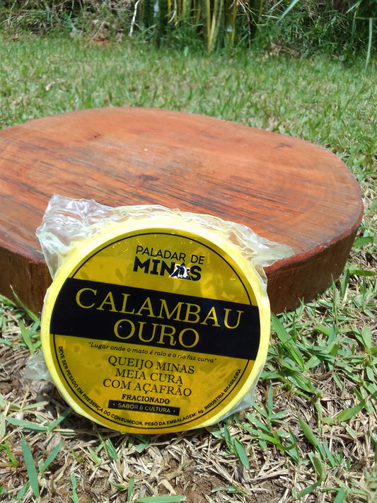 QUEIJO CALAMBAU OURO AÇAFRÃO - 275g