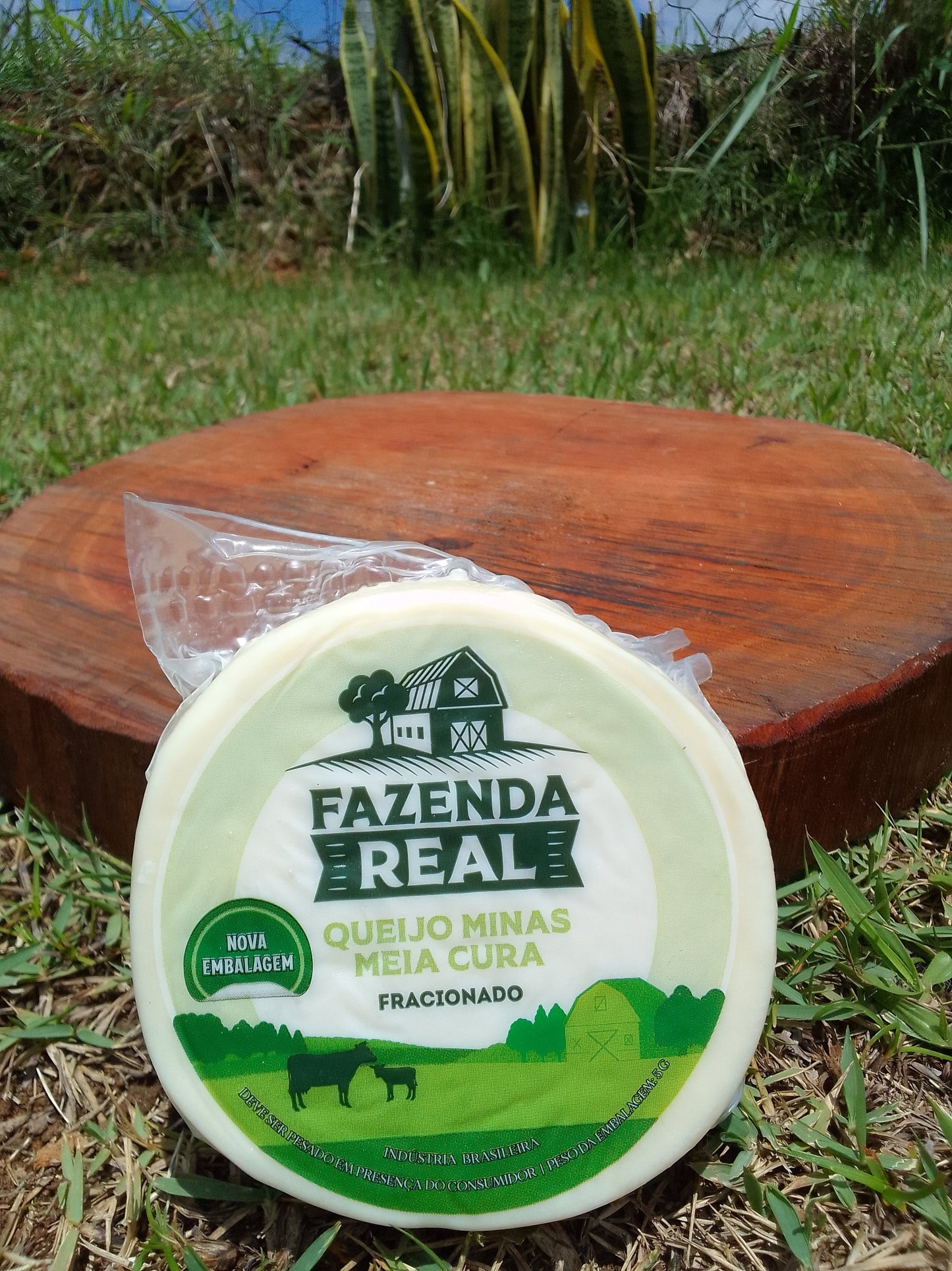 QUEIJO FAZENDA REAL MEIA CURA - 375g