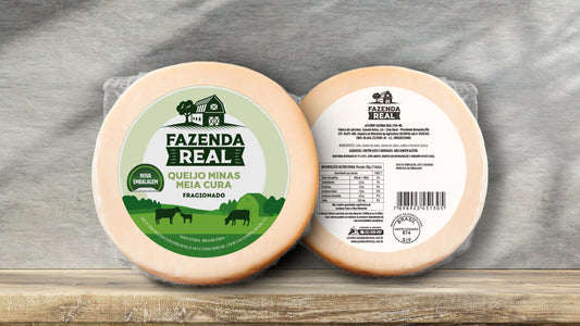 QUEIJO FAZENDA REAL MEIA CURA - 375g