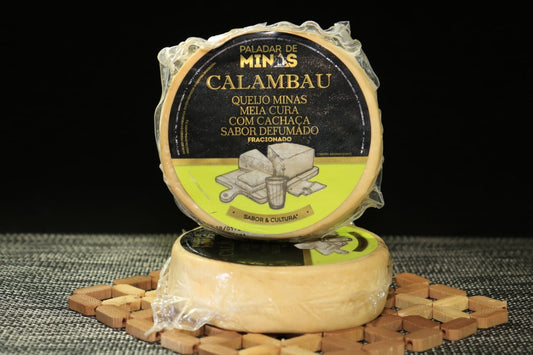 QUEIJO CALAMBAU CACHAÇA DEFUMADO - 275g